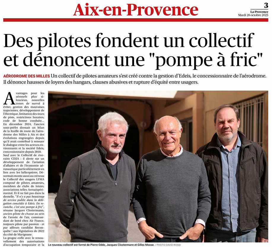 Des pilotes fondent un collectif et dénoncent une 'pompe à fric'